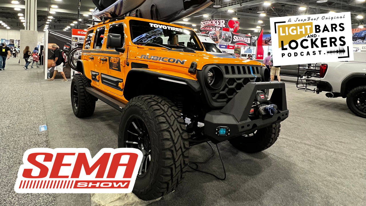Ep. 221. Light Bars & Lockers @ SEMA 2021